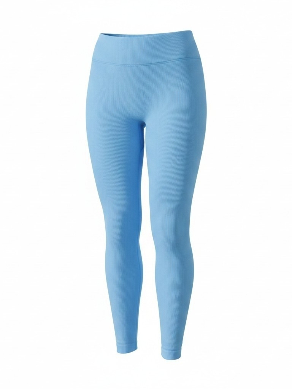 PINK Victoria's Secret Ribbed High-Waist Leggings - Light Blue